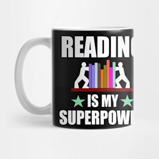 Reading is my superpower Mug